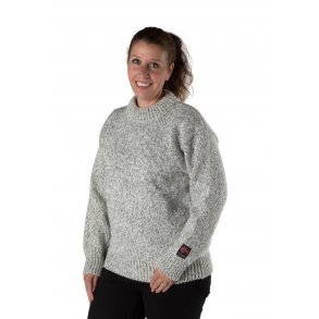 Nordlys Lofoten ullgenser med rund hals