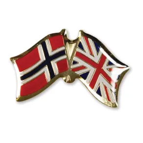 Pins Norge/England