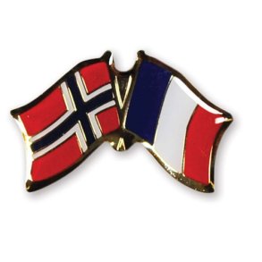 Pins Norge/Frankrike