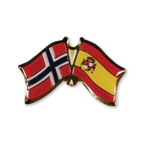 Pins Norge/Spania