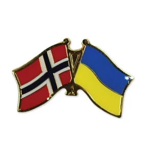 Pins Norge/Ukraina