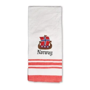 Kj�kkenh�ndkle. brodert vikingskip