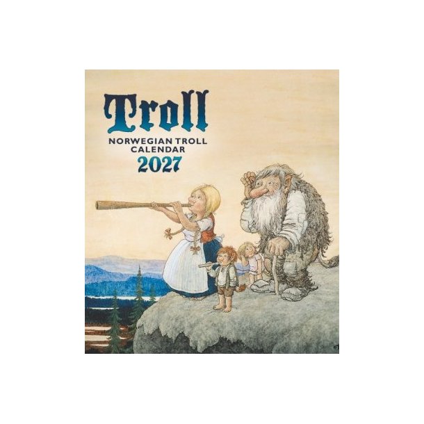 Stor Trollkalender - Rolf Lidberg