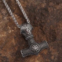 Vikingsmykke,Thors hammer med veiviseren