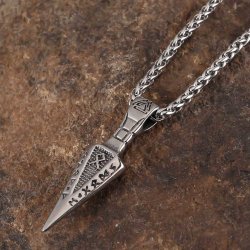 Vikingsmykke med spydspiss