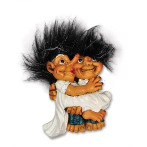 Troll brudepar-magnet