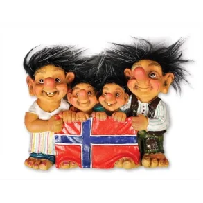 Trollfamilien- Nordskar,magnet