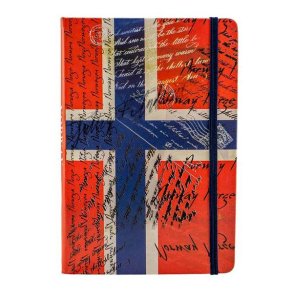 Notatbok A5, Norgesflagg