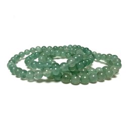 Aventurin Grnn 6 mm 19 cm