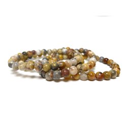 Crazy lace agat 6 mm 19 cm