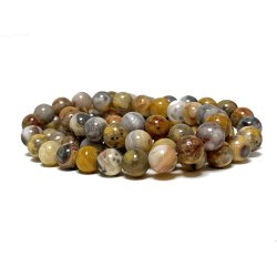 Crazy lace agat 8 mm 19 cm