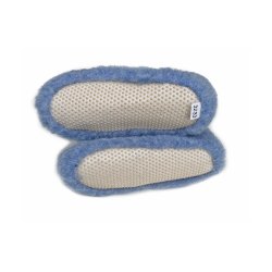 Barnetfler 100% Ull - BL. Antiskli sle. 