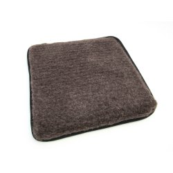 Sitteunderlag 100% ull Brun