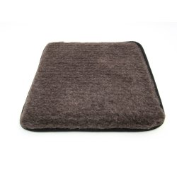 Sitteunderlag 100% ull Brun