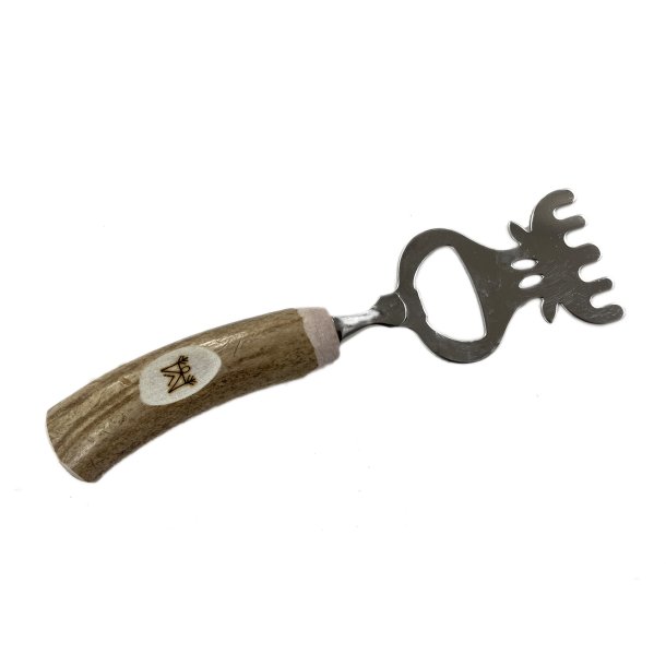 Flaske�pner - elg med  m�nster