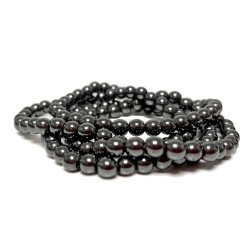 Hematitt 6 mm 19 cm