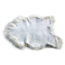 Saueskinn fra Island i naturlige farger
