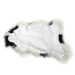 Saueskinn fra Island i naturlige farger