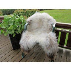 Saueskinn fra Island i naturlige farger