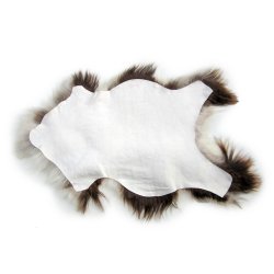 Saueskinn fra Island i naturlige farger