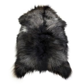 Saueskinn fra Island i naturlige farger