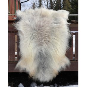 Saueskinn fra Island i naturlige farger