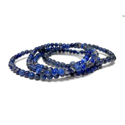 Lapis Lazuli 4 mm 19 cm