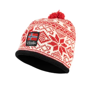 Nordlys  Mnstret ull lue med dusk