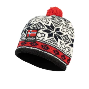 Nordlys  Mnstret ull lue med dusk