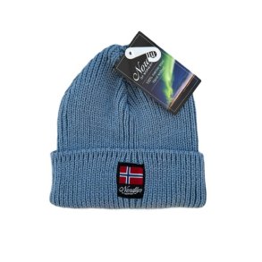 Nordlys Merino ull lue bl