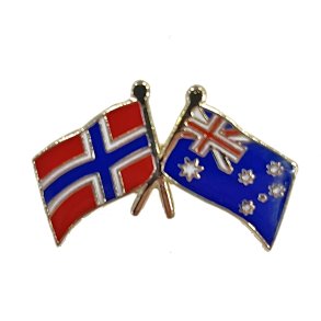 Pins Norge/ Australia