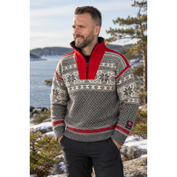 Nordlys �M�nstret� ullgenser med zip