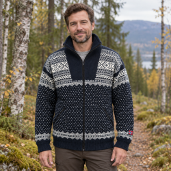 Nordlys �Setesdal� ulljakke med Windbreaker
