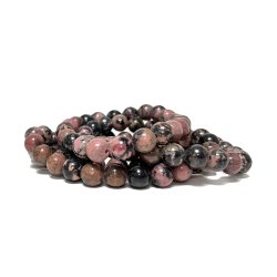 Rhodonitt  8 mm 19 cm