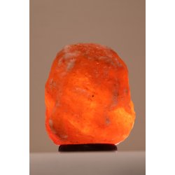 Saltlampe orange