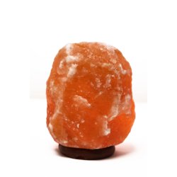 Saltlampe orange