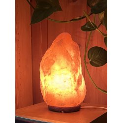 Saltlampe orange