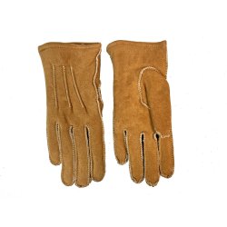 Skinnhansker LYS BRUN