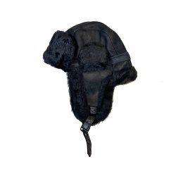 Saueskinnspilothatt SVART