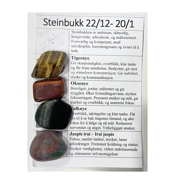 Steinbukk   22/12- 20/1