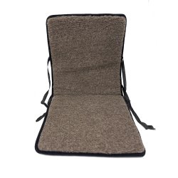 Sitteunderlag med rygg - Brun