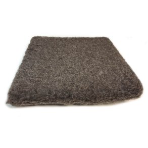  Sitteunderlag 100% ull - Brun