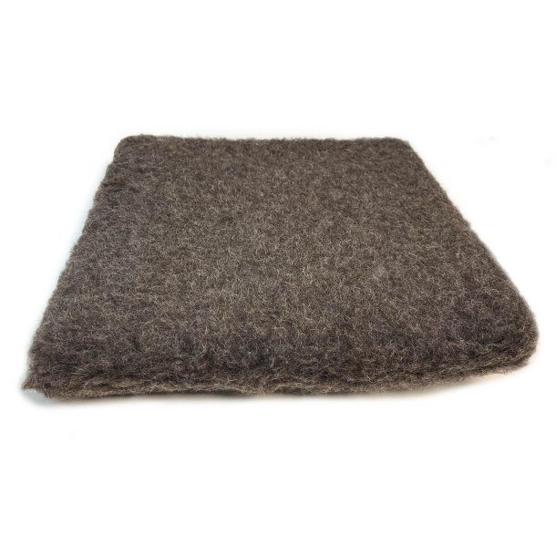  Sitteunderlag 100% ull - Brun