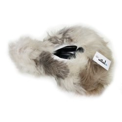 Sykkelsetetrekk - saueskinn. LYS BRUN / BEIGE