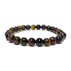 Tigerye/falkye/okseye mix 8 mm _ XL 21 cm