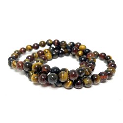 Tigerye/falkye/okseye mix 8 mm _ XL 21 cm