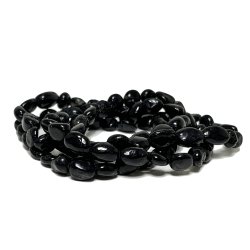 Turmalin sort nuggets 19 cm