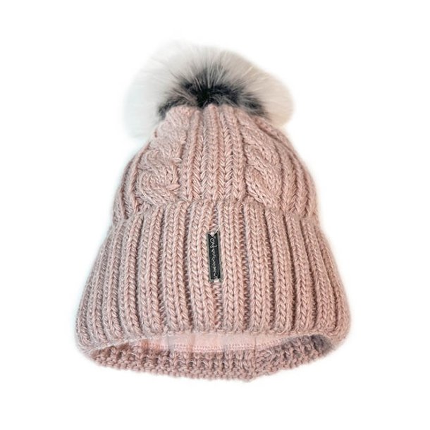 Ull lue med en naturlig pompong