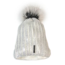 Ull lue med en naturlig pompong