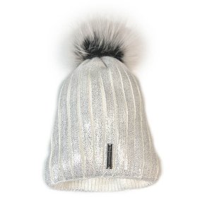 Ull lue med en naturlig pompong